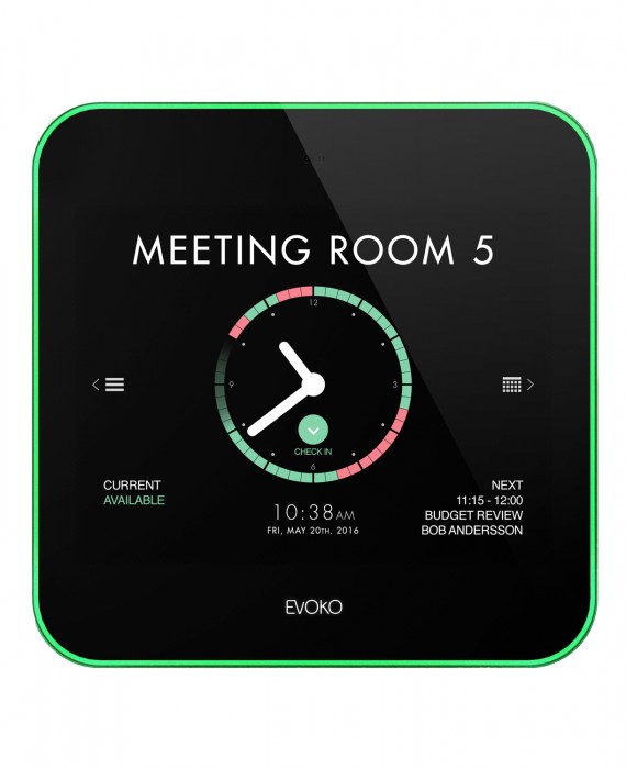 Evoko Liso Room Manager – Meeting Room Booking System