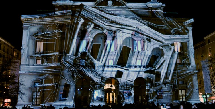 Creative Agency Uses Epson Projectors for Projection Mapping