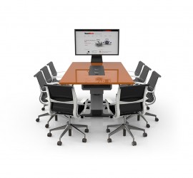 WorksZone Rectangle Collaboration Table - TechWell XL