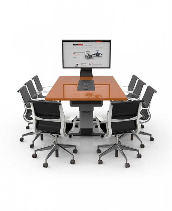 TeamMate WorksZone Rectangle Collaboration Table – TechWell XL