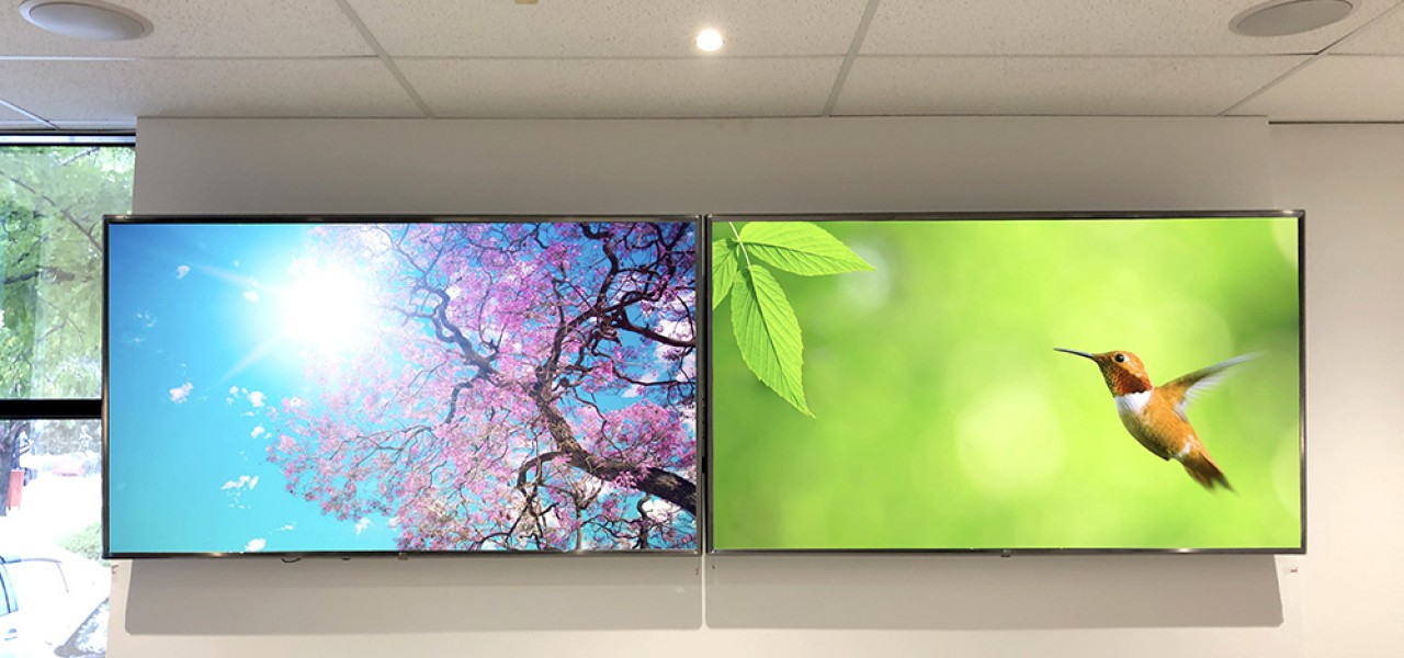 MiTek Boardroom LG Digital Signage Display Panels