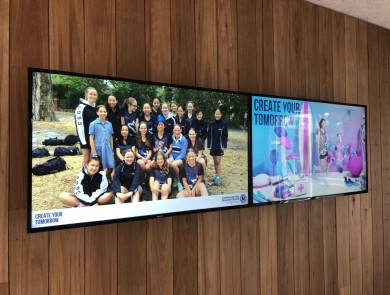 Camberwell Girls Grammar School – Digital Signage