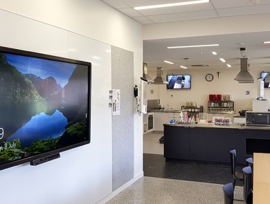 Ave Maria College – Helene Province Touch Screens