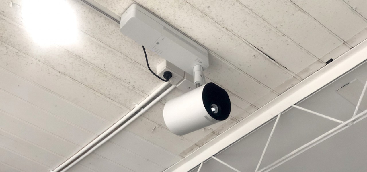 The Petal Room Epson LightScene EV100 Signage Projector