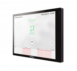 crestron TSS-770-B-S touch screen room booking system melbourne australia