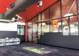Brimbank City Council, Sunshine Library – Interactive Floor Projection