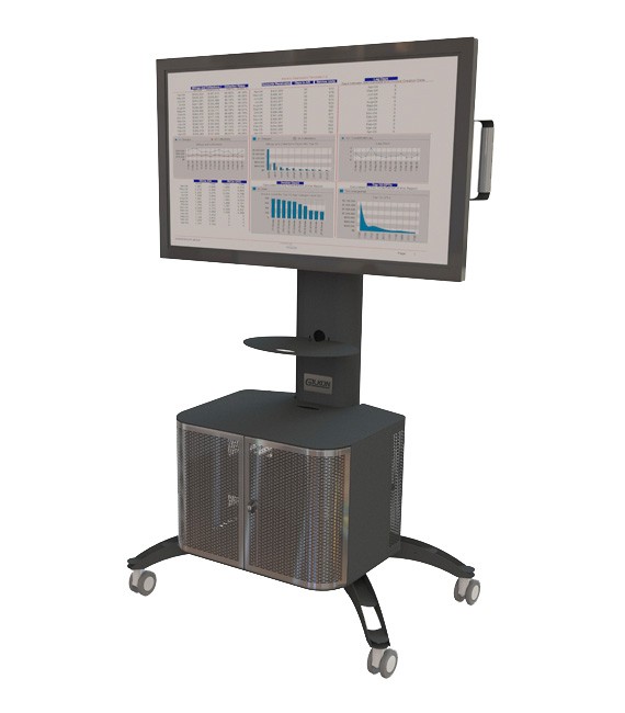 Gilkon Mobile LCD / Plasma Display Stands with Cabinet
