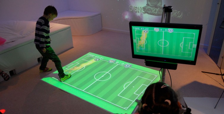 Take it to the Floor! Motion Interactive Floor Projection