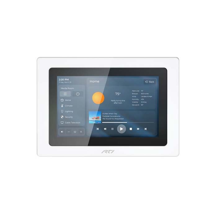 RTI KX7 7" InWall PoE Touchscreen Controller Vision One