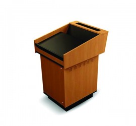 Blue Gum B-Series Multimedia Single Bay Lectern