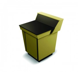 Blue Gum C-Series Multimedia Single Bay Lectern