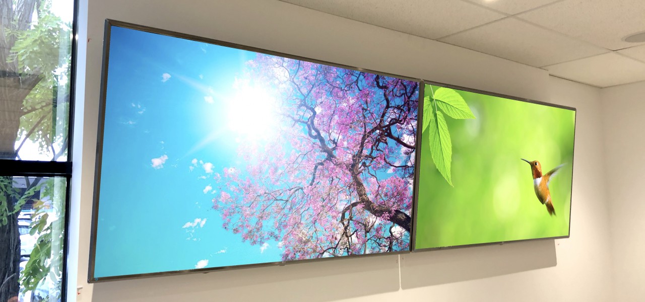 MiTek Boardroom LG Digital Signage Display Panels