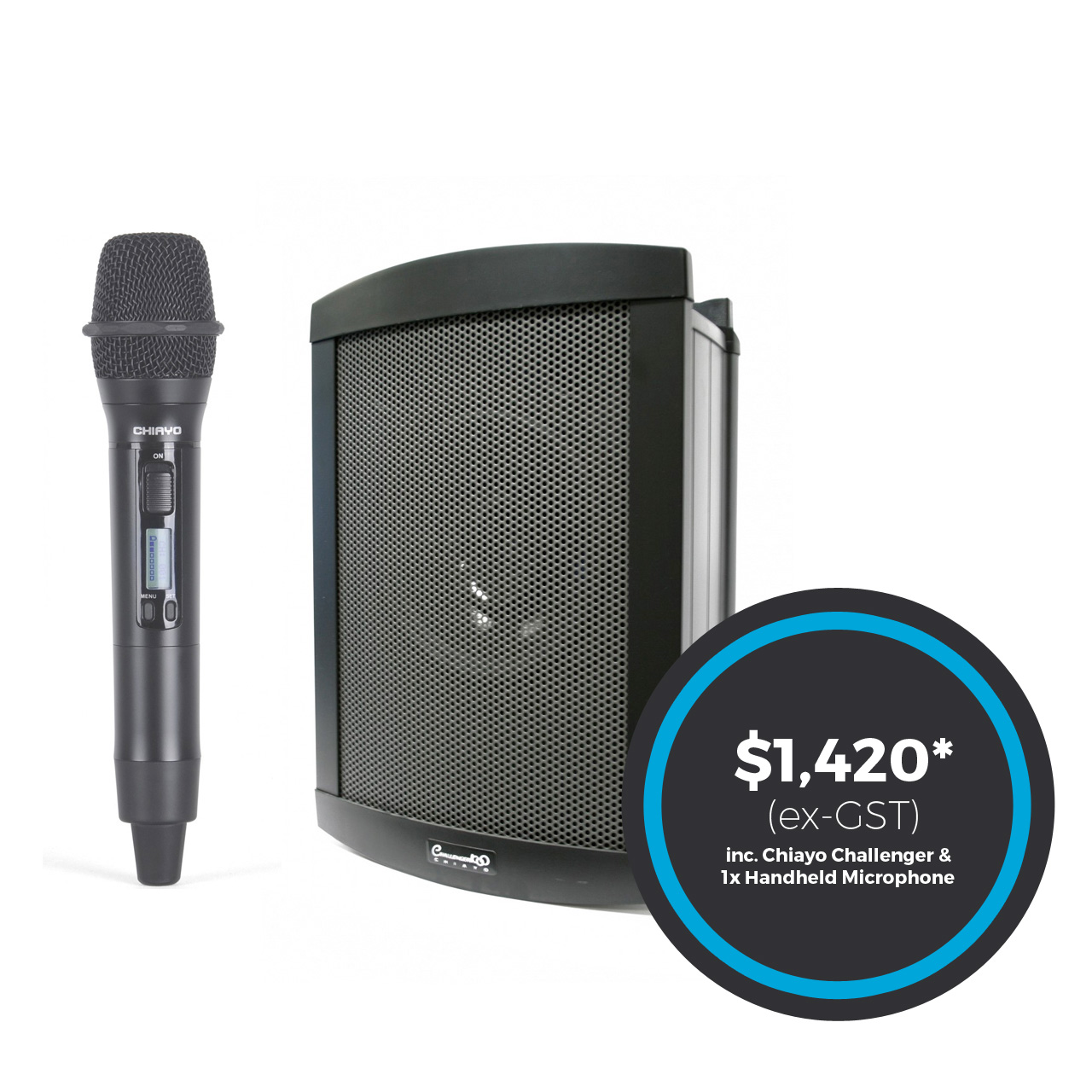 Portable PA System Wireless Microphone Melbourne