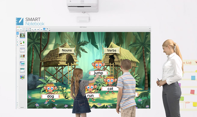 eb 695wi interactive projectors for classrooms