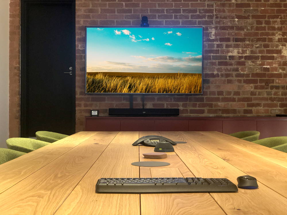 goFARM Boardroom Audio Visual Installation Melbourne
