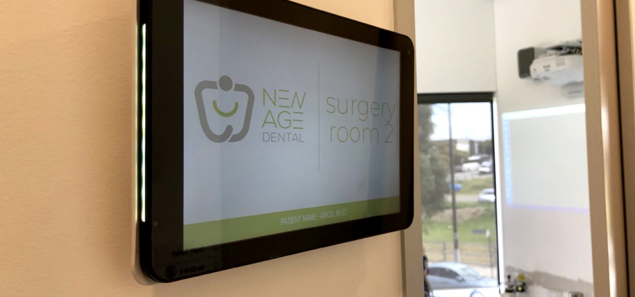 New Age Dental – Digital Sign Boards