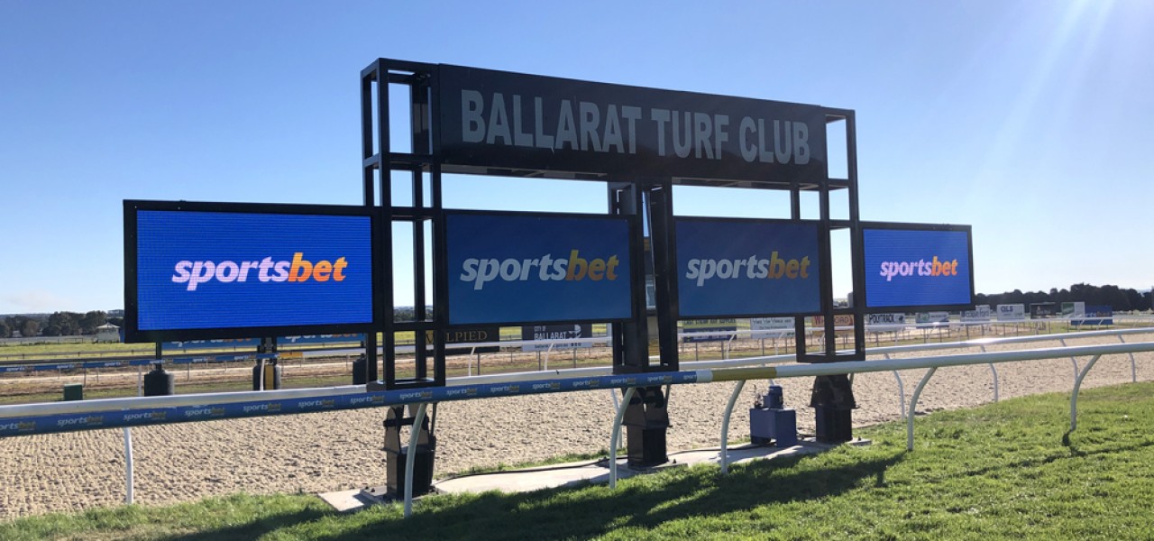 Racing Victoria, Ballarat Turf Club – LED Signage Installation