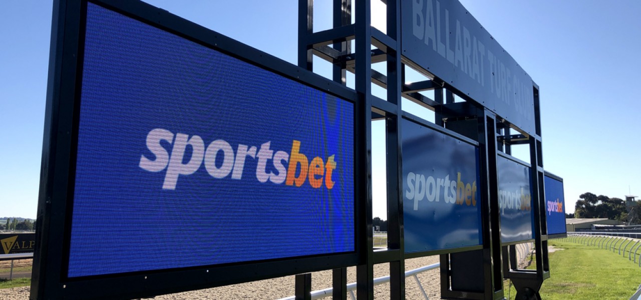 Racing Victoria, Ballarat Turf Club LED Signage Installation Vision One