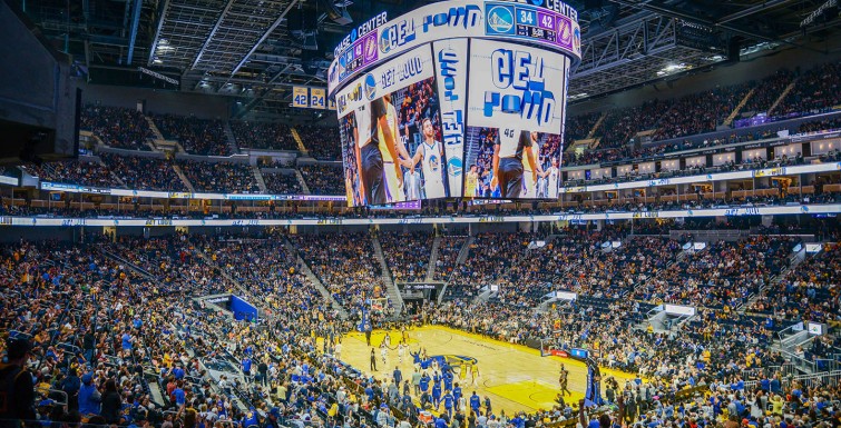 Samsung Partners with Golden State Warriors to Install NBA’s Largest Centerhung LED Scoreboard at Chase Center