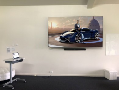 Toorak College – Library Video Wall