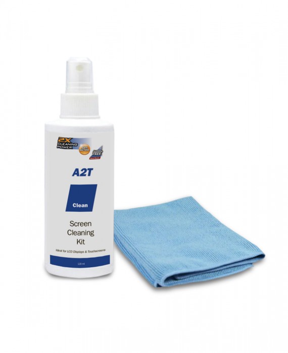 A2T Interactive Touch Screen Cleaning Kit (120ml) Vision One