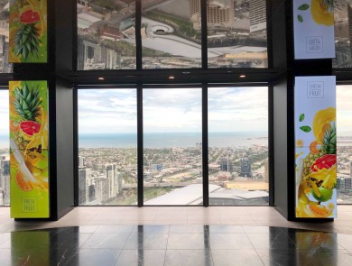 Landence Group – Portrait Video Walls at the Rialto Tower
