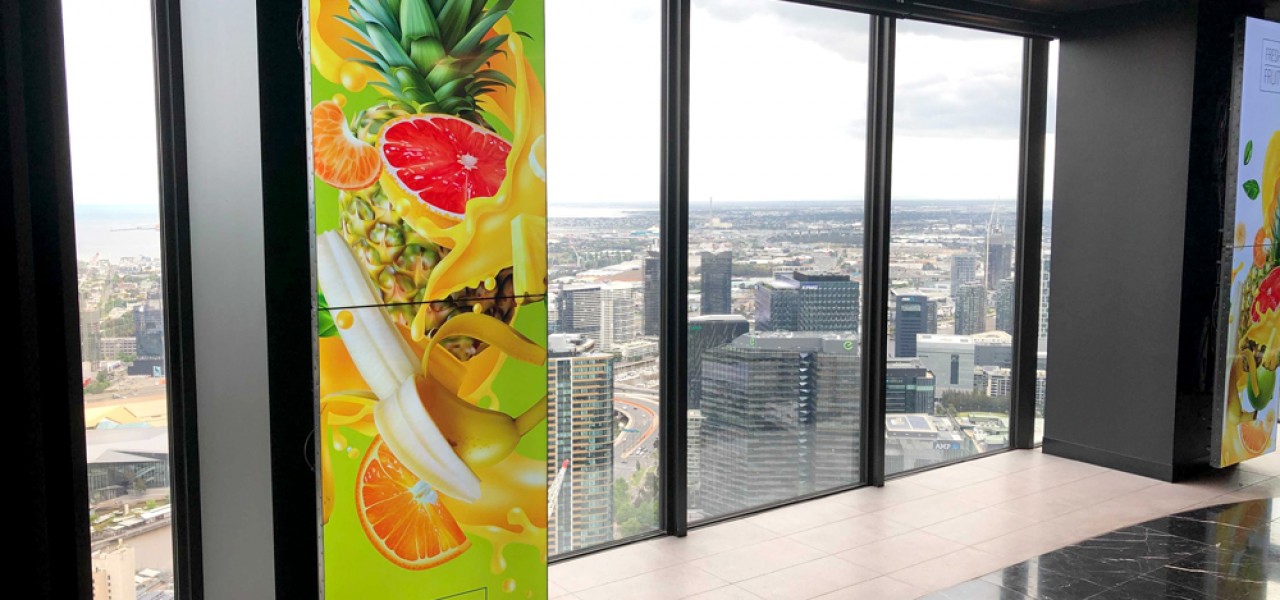 Landence Group – Portrait Video Walls at the Rialto Tower