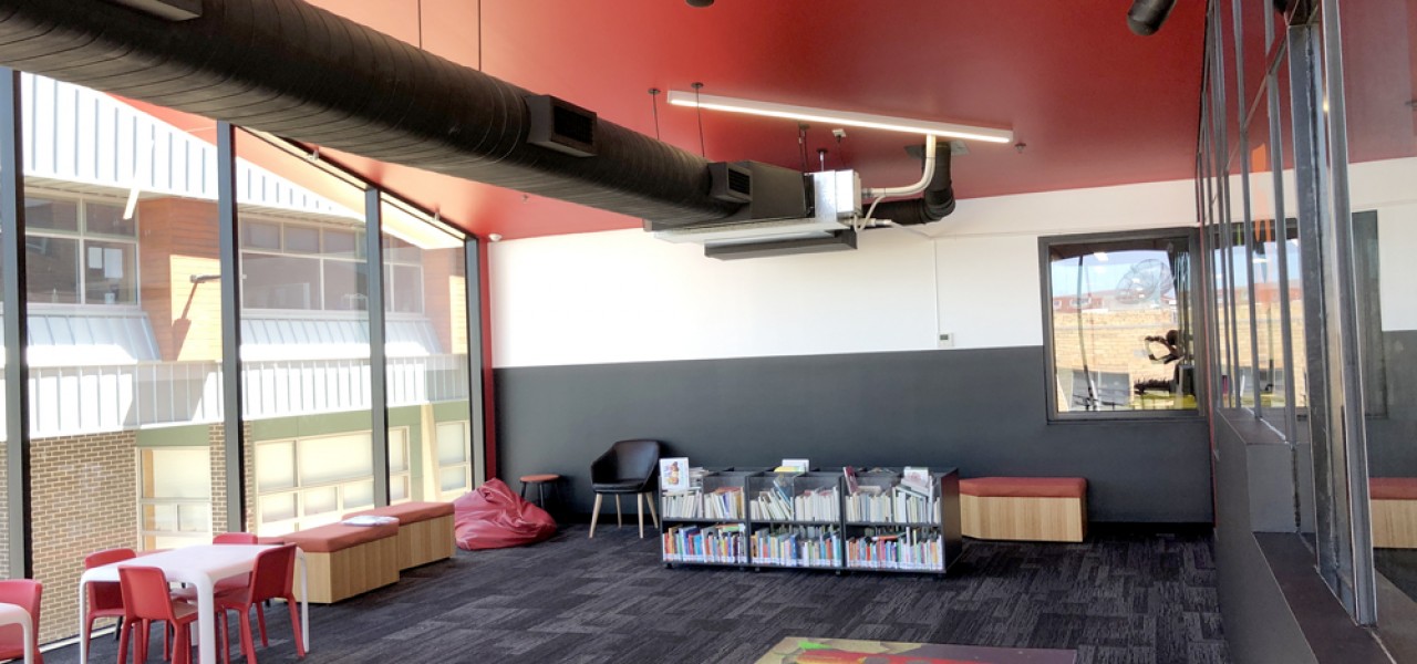Brimbank City Council, Sunshine Library – Interactive Floor Projection