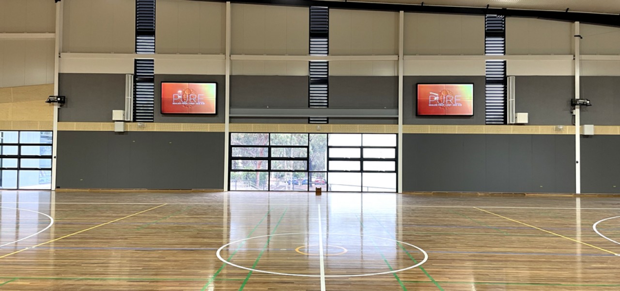 Heathmont College Gymnasium AV Upgrade Vision One