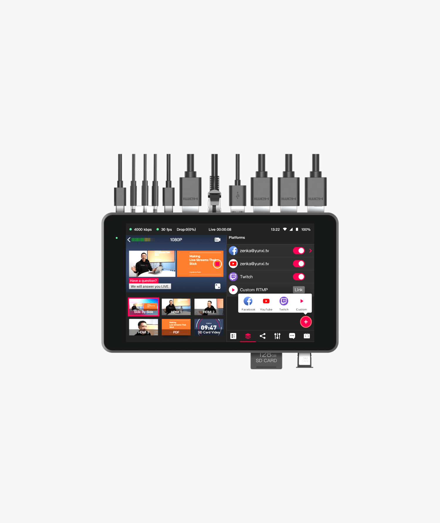 YoloBox Pro Live Streaming & Switching System | Vision One