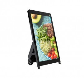 Mitsumaru 43'' Mobile Outdoor IP55 Digital Signage A-Frame Display - Digital Signage Melbourne, Australia