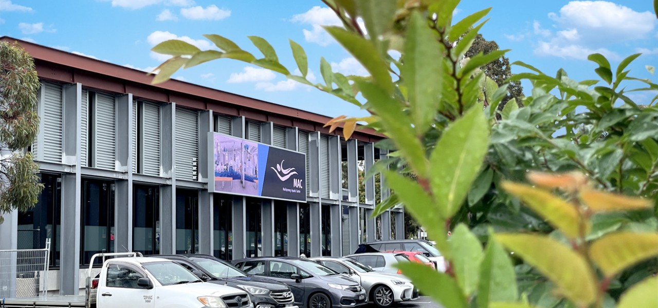 Maribyrnong Aquatic Centre – Outdoor LED Wall