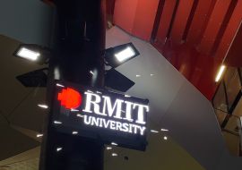 RMIT – Building 80, HYPERVSN 3D Hologram