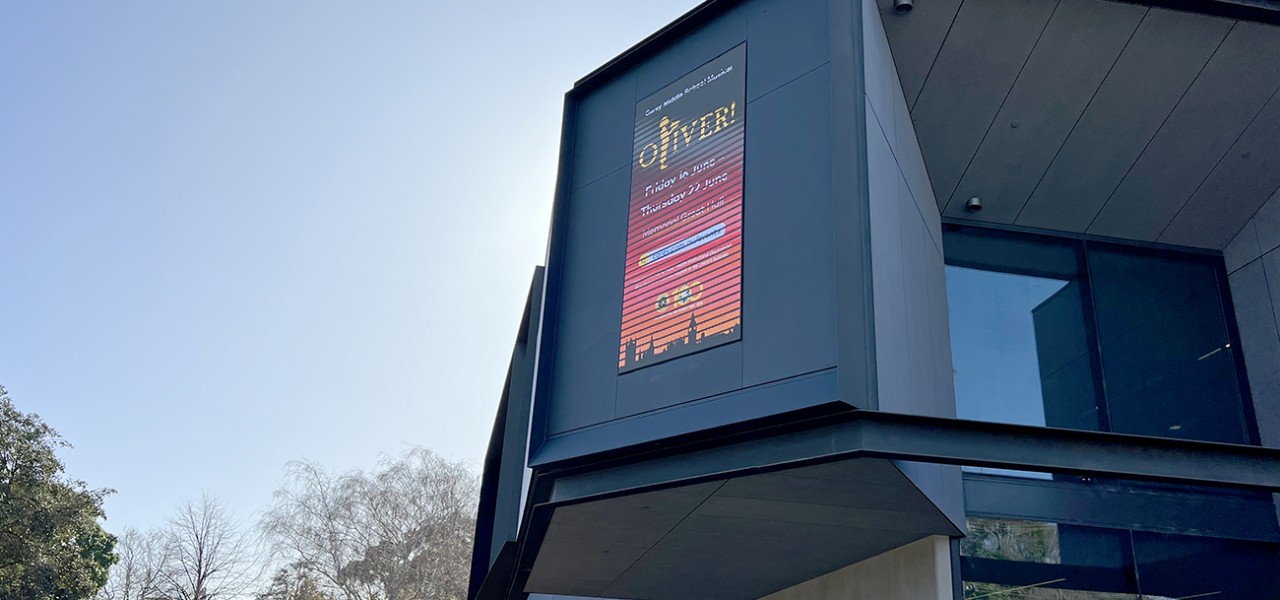 Carey Baptist Grammar – Outdoor LED Display