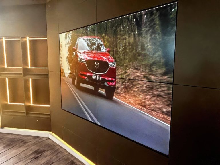 Max Kirwan Mazda, Preston - Video Wall Installation Melbourne, Australia