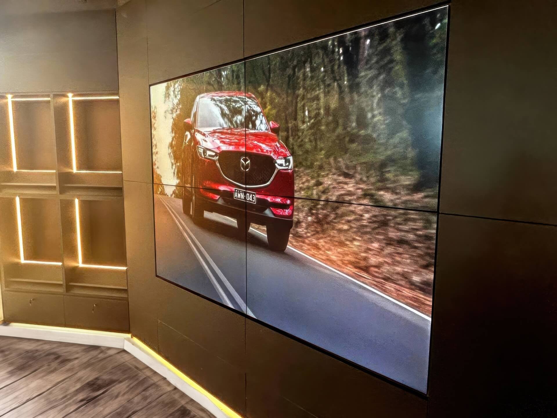 Max Kirwan Mazda, Preston - Video Wall Installation Melbourne, Australia