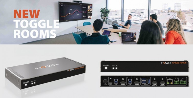 INOGENI Unveils Toggle Rooms at ISE 2024: Revolutionising BYOM/BYOD Meetings
