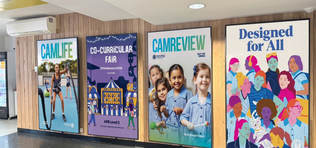 Camberwell Girls’ Grammar School – Cafeteria Digital Signage