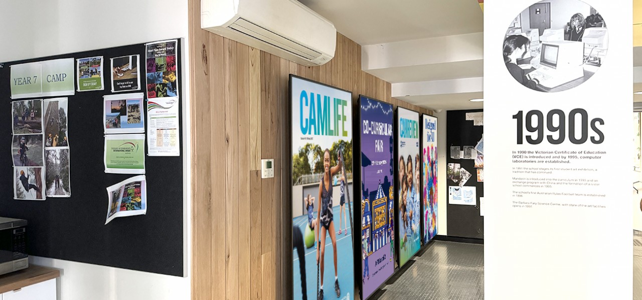 Camberwell Girls’ Grammar School – Cafeteria Digital Signage