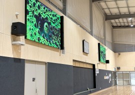 Gaayip-Yagila Primary School – LED Walls in School Gymnasium