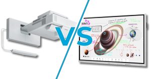 Blog Post: Interactive Displays vs. Projectors: Which is Right For Your Space? Vision One, Melbourne, Australia