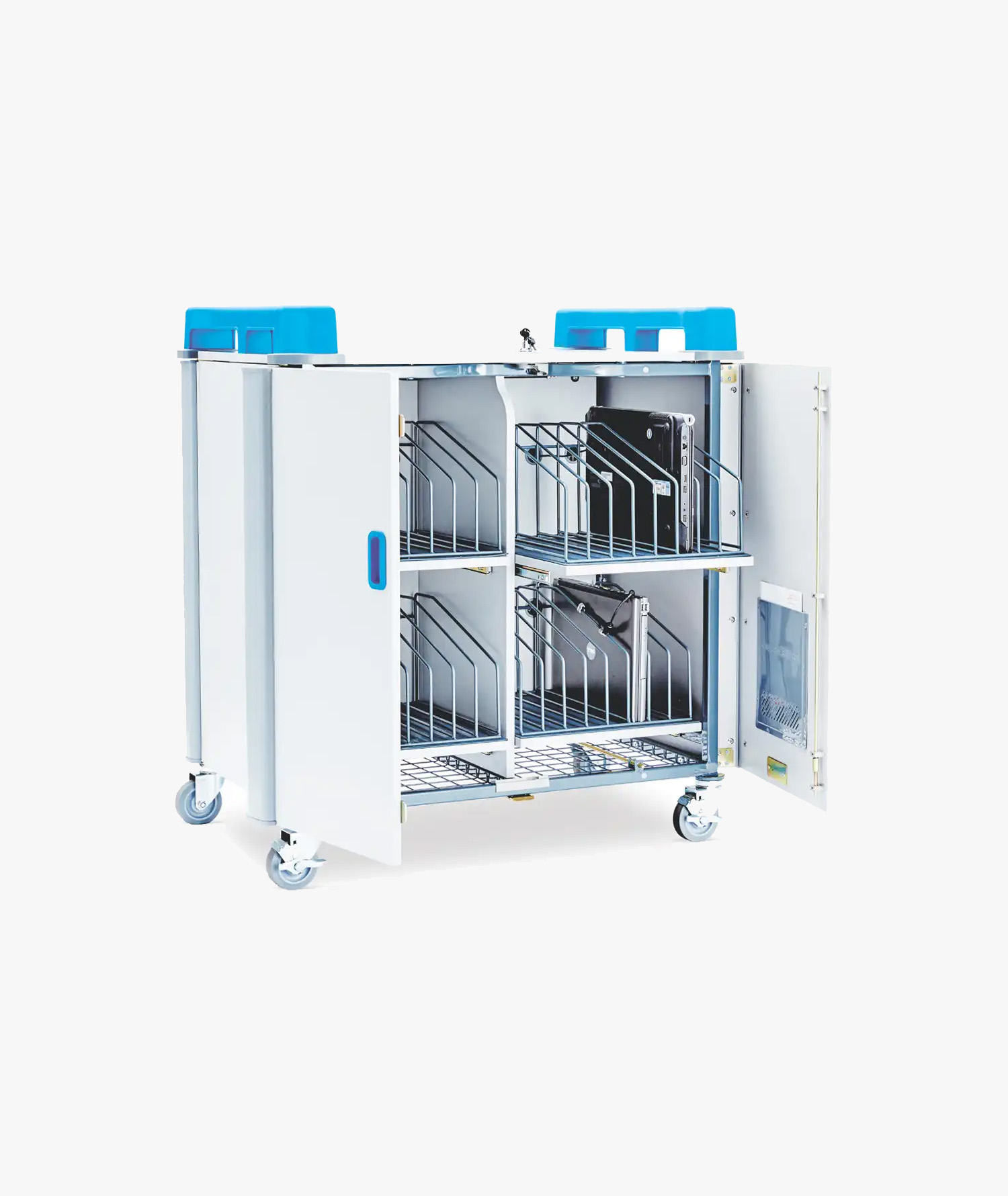 LapCabby 32-Device Vertical Mobile Charging Trolley for Laptops Melbourne, Australia