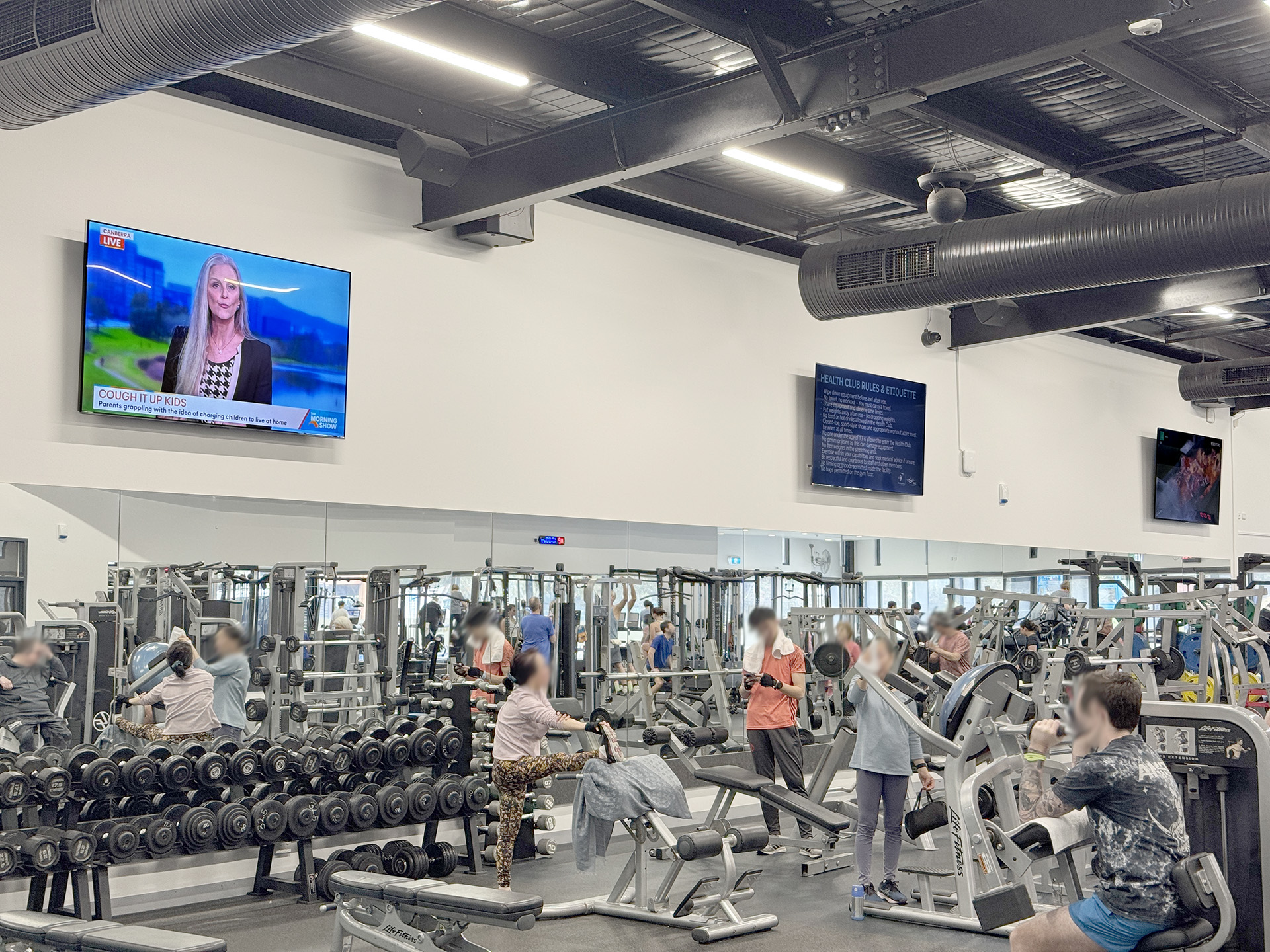 Case Study: Maribyrnong Aquatic Centre - Gym Digital Signage Melbourne, Australia