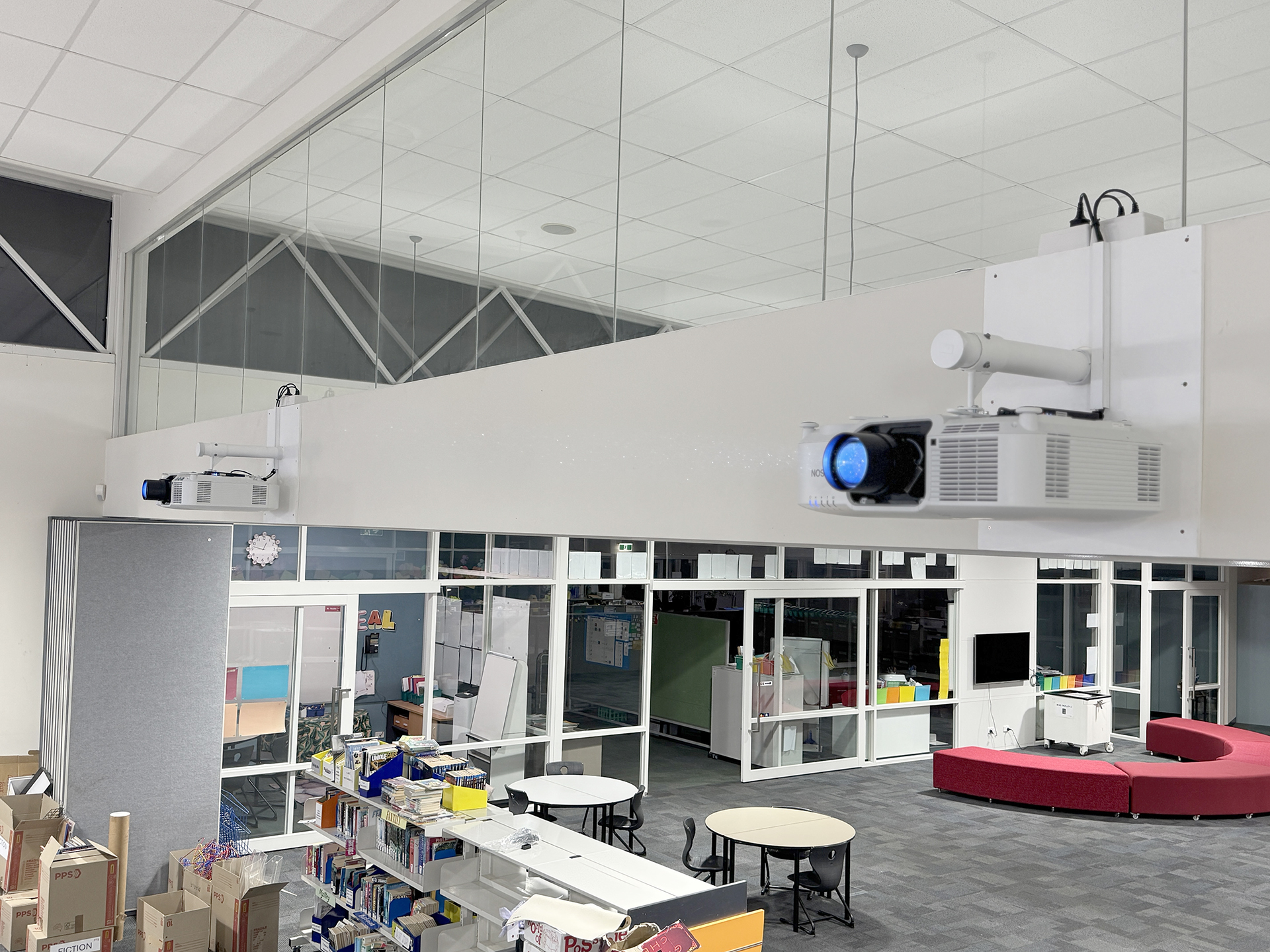 Case Study: Charles La Trobe College - Library Epson Projection Melbourne, Australia