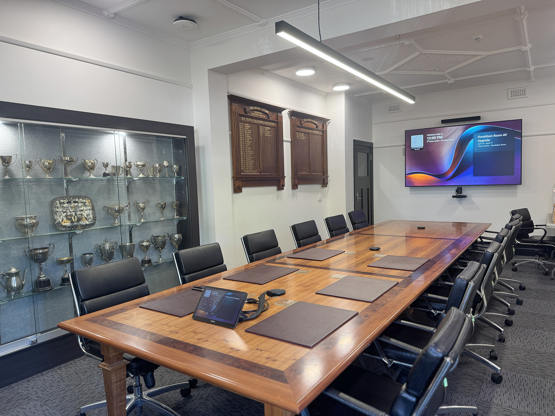 Case Study: Scotch College - Meeting Room Video Conferencing Upgrade in Melbourne, Australia